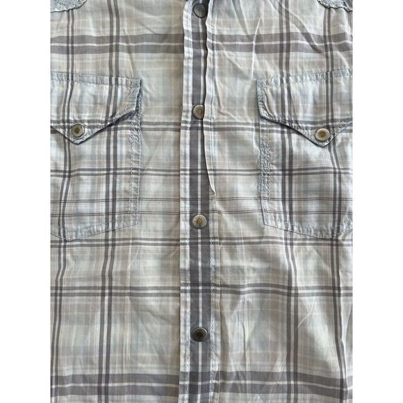 Guess‎ 2007 Western Shirt Snap Front Embroidery Shoulders Size Small - Picture 2 of 7